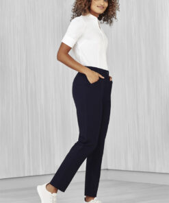 Womens Comfort Waist Slim Leg Pant