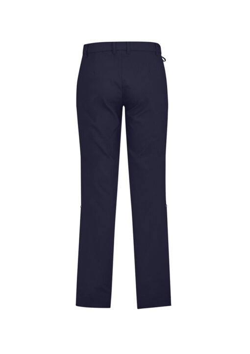 Mens Comfort Waist Flat Front Pant