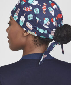 Unisex Printed Scrub Cap