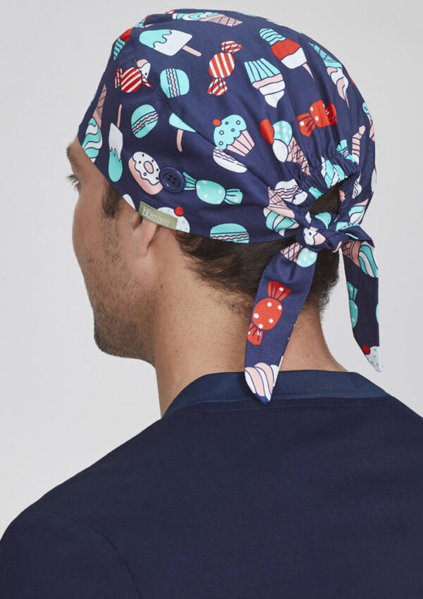 Unisex Printed Scrub Cap