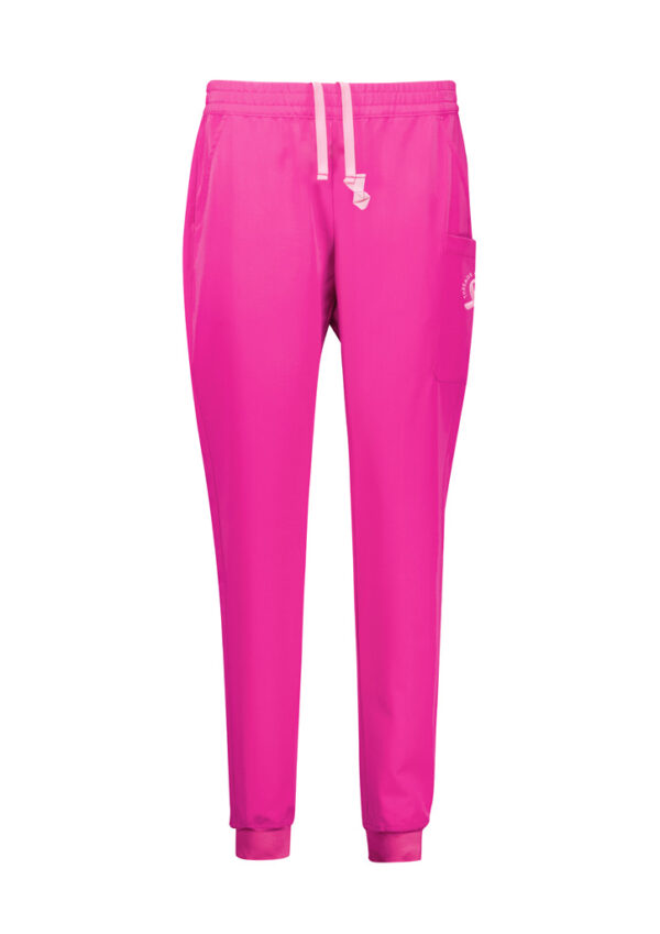 Womens Pink Jogger Scrub Pant