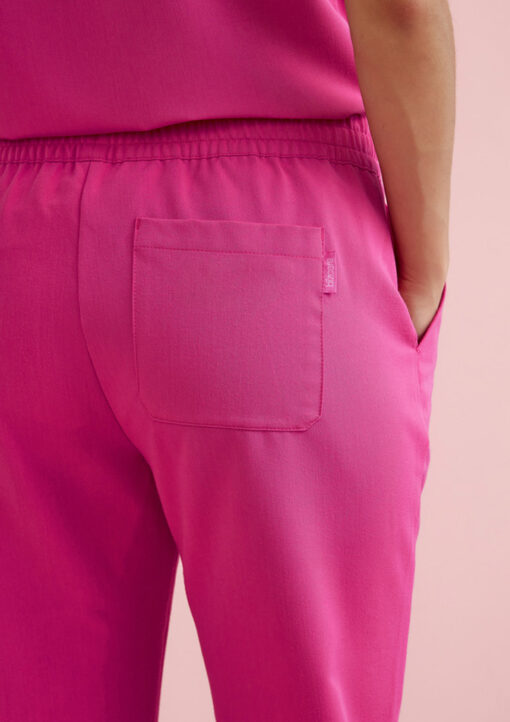 Womens Pink Jogger Scrub Pant