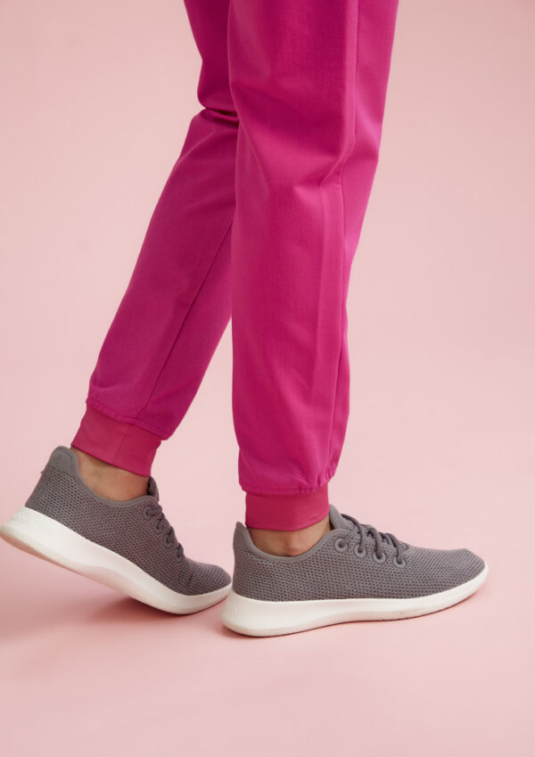 Womens Pink Jogger Scrub Pant