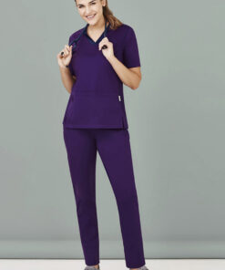 Womens Riley Stretch Scrub Top