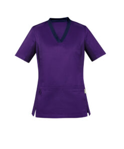 Womens Riley Stretch Scrub Top