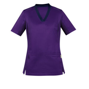 Womens Riley Stretch Scrub Top