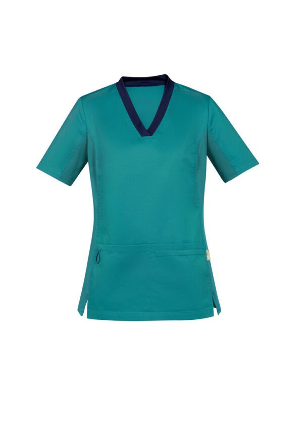 Womens Riley Stretch Scrub Top