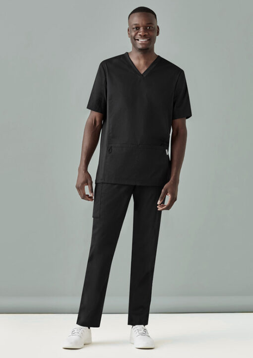 Mens Riley Stretch Scrub Top