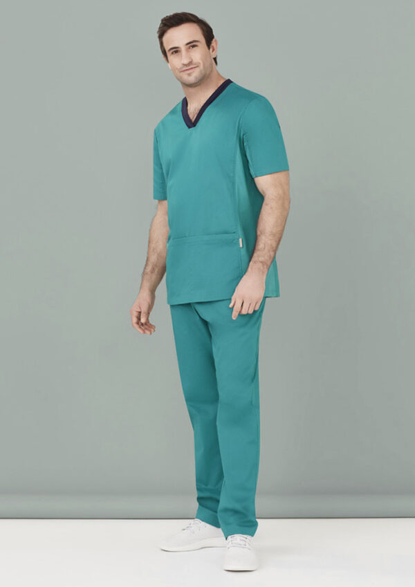 Mens Riley Stretch Scrub Top