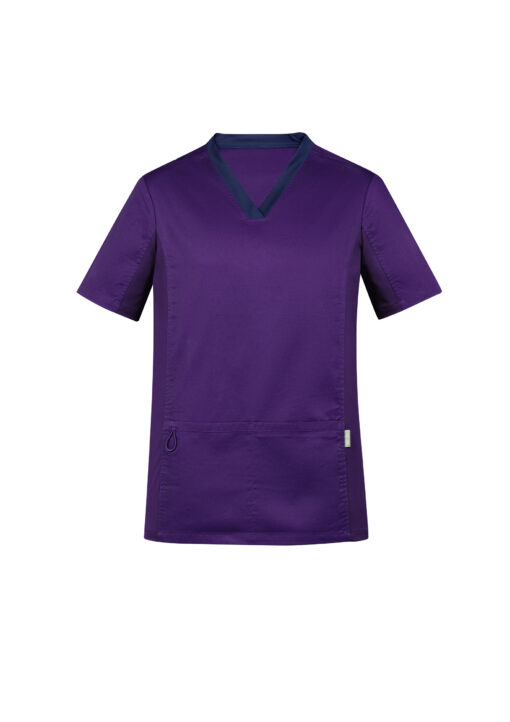 Mens Riley Stretch Scrub Top