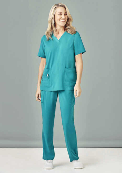 Womens Avery V-Neck Scrub Top