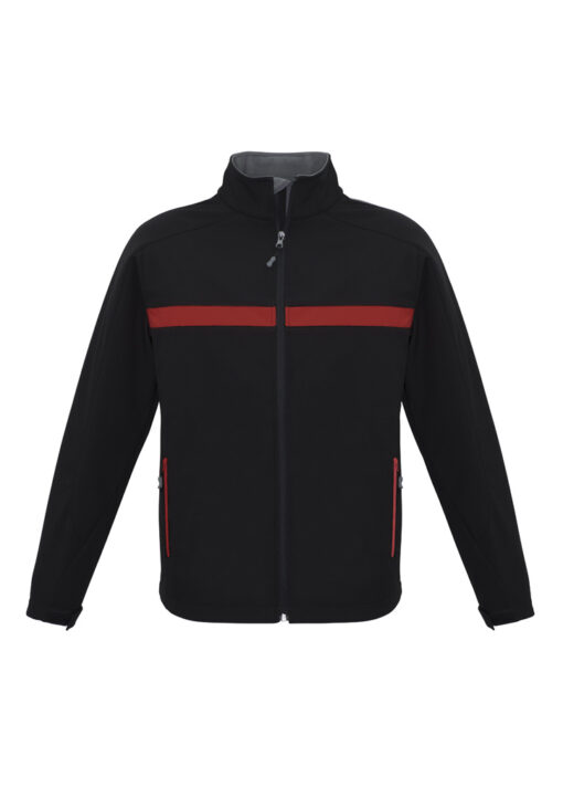 Unisex Charger Jacket(Black/Red/Grey