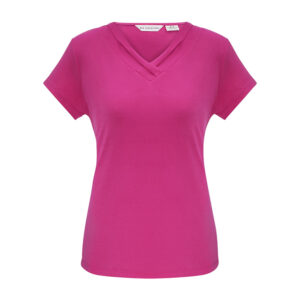 Womens Lana Short Sleeve Top