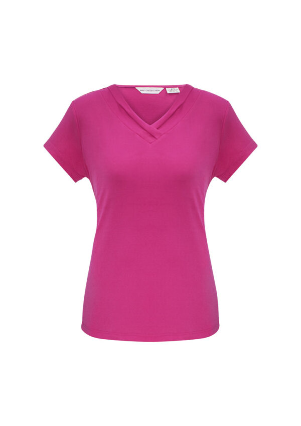 Womens Lana Short Sleeve Top