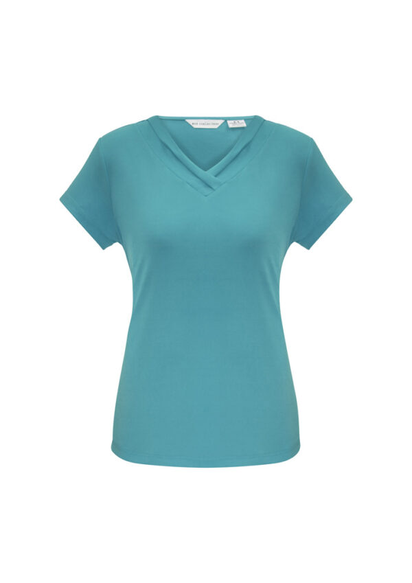 Womens Lana Short Sleeve Top