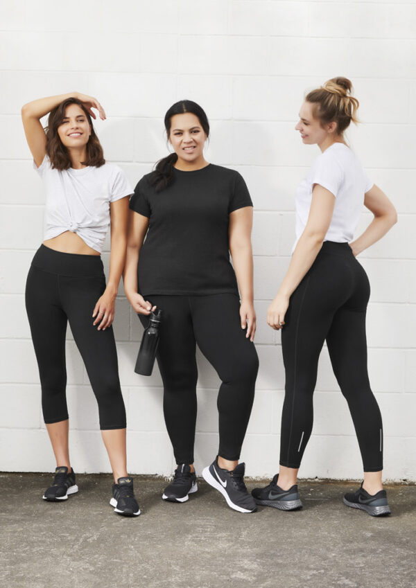 Womens Flex 3/4 Leggings