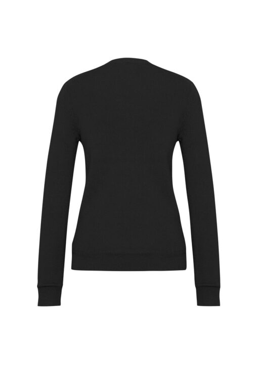 Womens V-Neck Knit Pullover