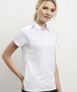 Womens Academy Short Sleeve Polo