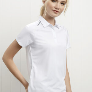 Womens Academy Short Sleeve Polo