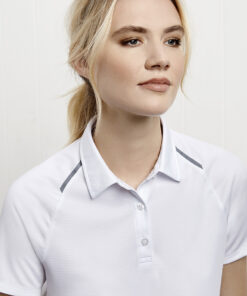 Womens Academy Short Sleeve Polo