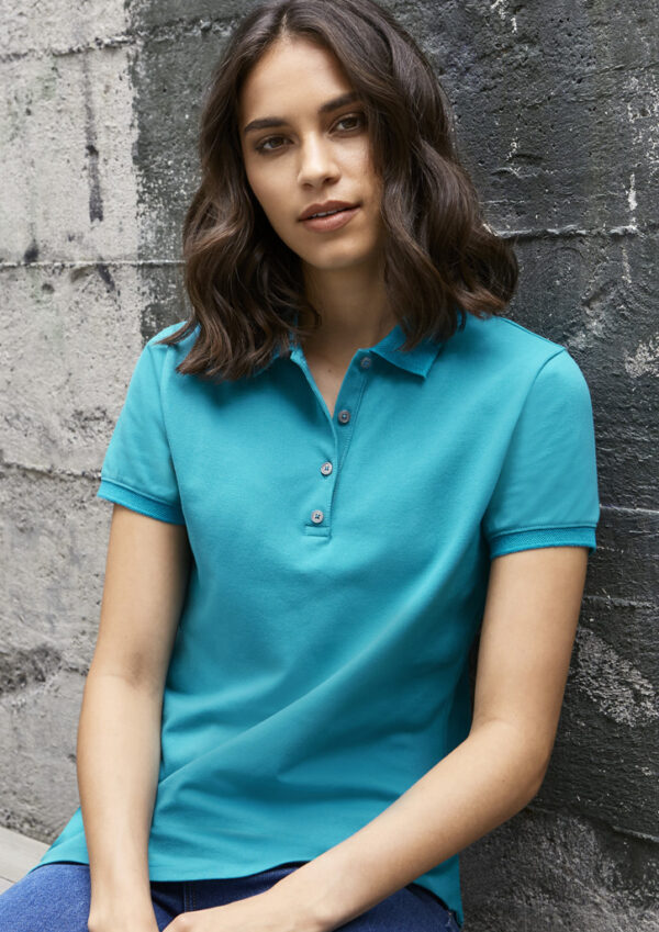 Womens City Short Sleeve Polo