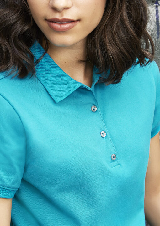 Womens City Short Sleeve Polo