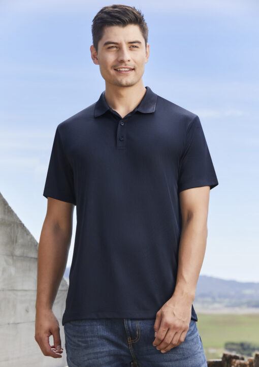 Mens Action Short Sleeve Polo