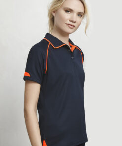 Womens Fusion Short Sleeve Polo