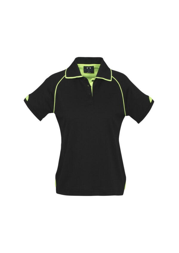 Womens Fusion Short Sleeve Polo