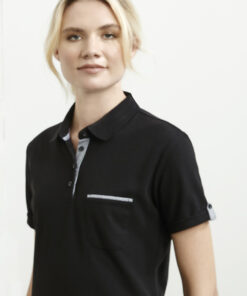 Womens Edge Short Sleeve Polo