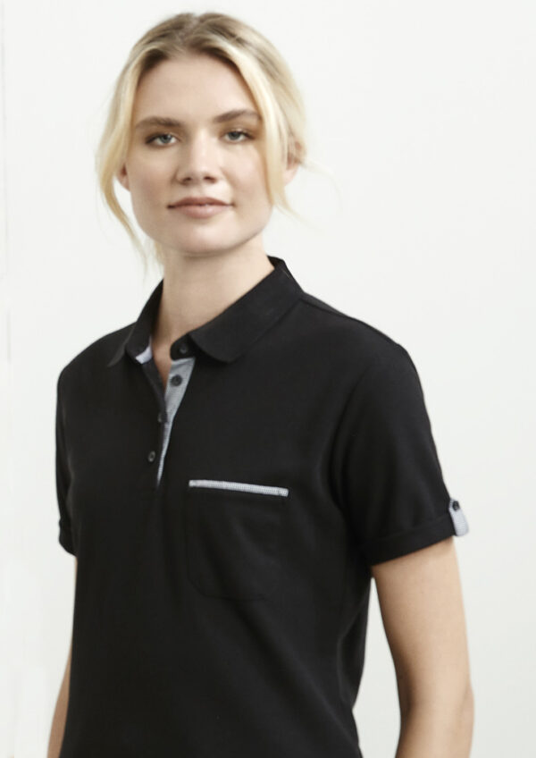 Womens Edge Short Sleeve Polo