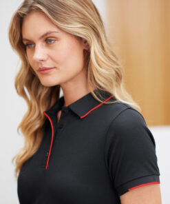 Womens Focus Short Sleeve Polo