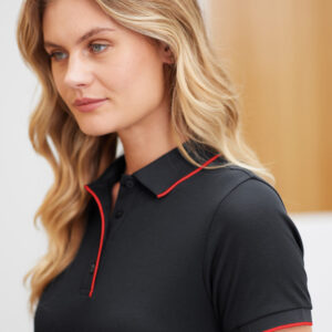 Womens Focus Short Sleeve Polo