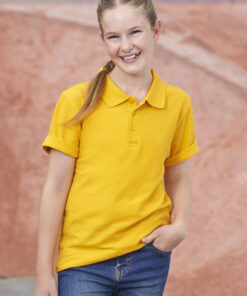 Kids Crew Short Sleeve Polo