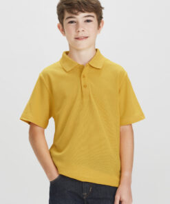 Kids Crew Short Sleeve Polo