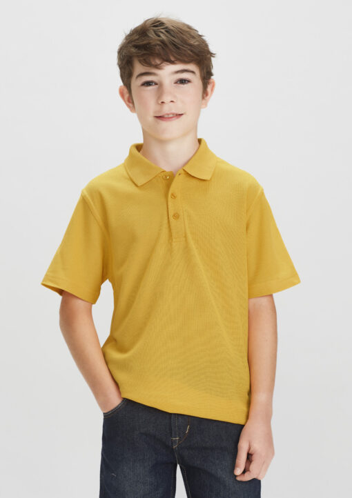 Kids Crew Short Sleeve Polo