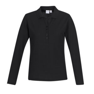 Womens Crew Long Sleeve Polo