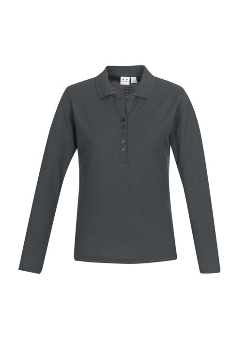 Womens Crew Long Sleeve Polo