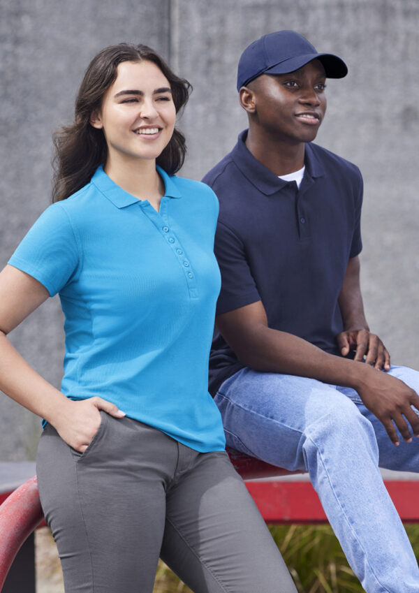 Womens Crew Short Sleeve Polo