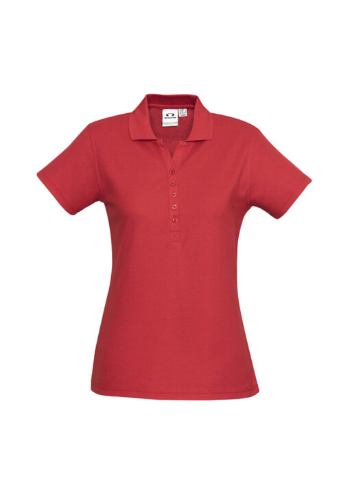 Womens Crew Short Sleeve Polo