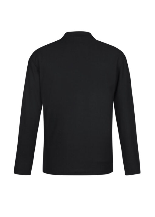 Mens Crew Long Sleeve Polo