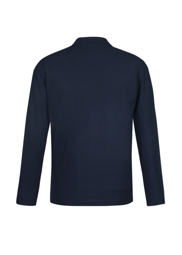 Mens Crew Long Sleeve Polo