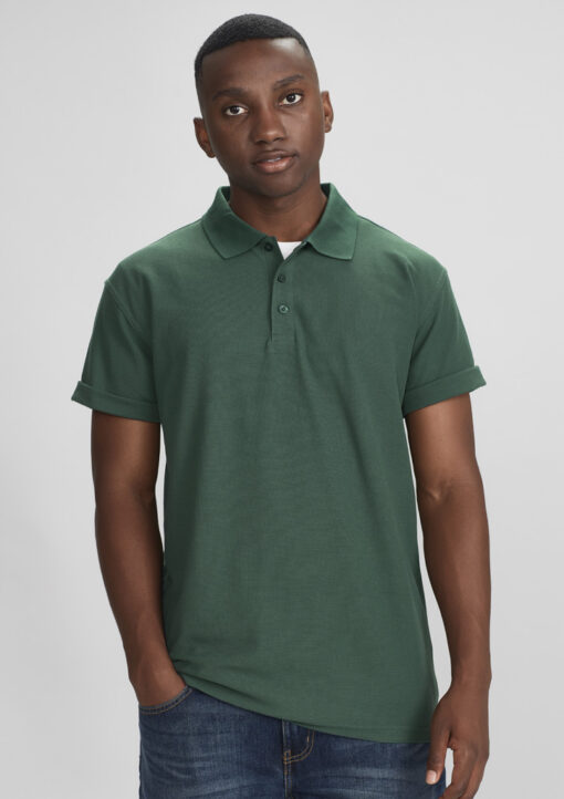 Mens Crew Short Sleeve Polo