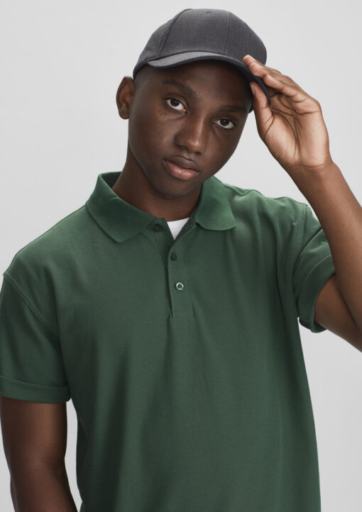 Mens Crew Short Sleeve Polo