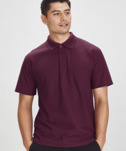 Mens Crew Short Sleeve Polo