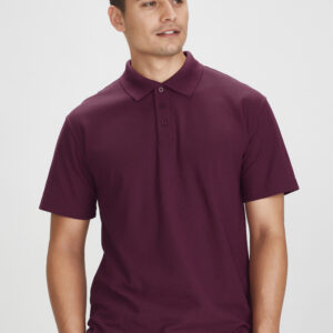 Mens Crew Short Sleeve Polo