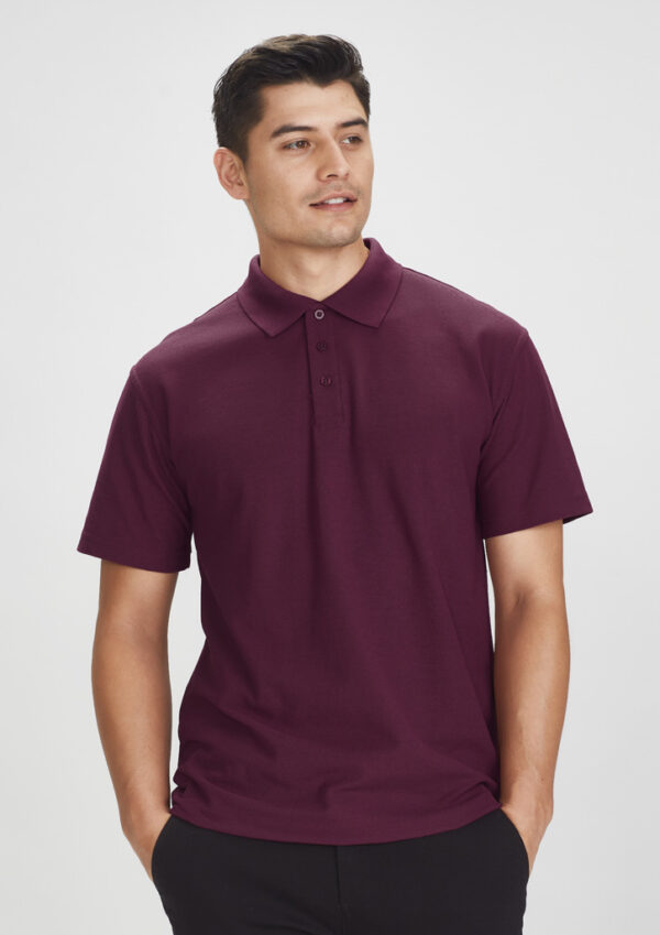 Mens Crew Short Sleeve Polo