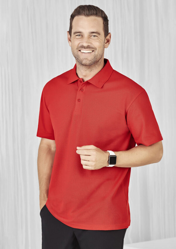 Mens Crew Short Sleeve Polo