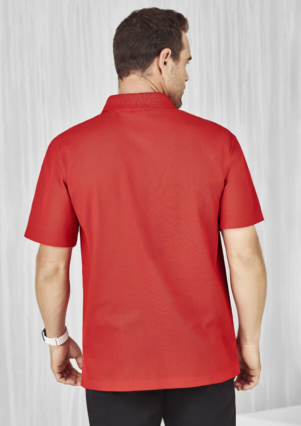 Mens Crew Short Sleeve Polo