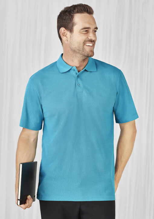 Mens Crew Short Sleeve Polo